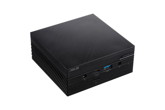 ASUS PN62S-BB7054MD PC/workstation barebone Black i7-10710U 1.1 GHz