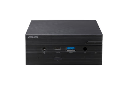 ASUS PN62S-BB7054MD PC/workstation barebone Black i7-10710U 1.1 GHz