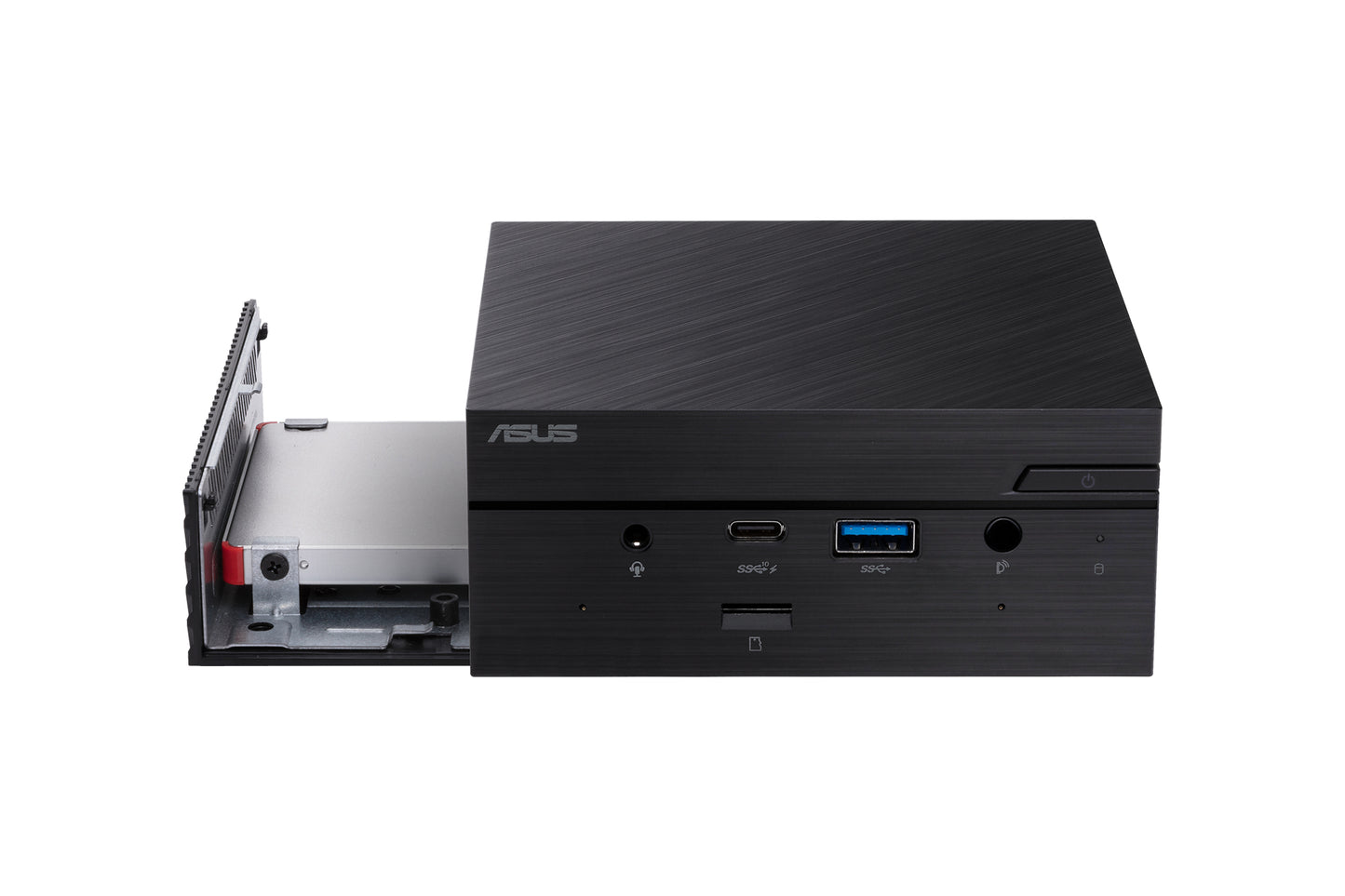 ASUS PN62S-BB7054MD PC/workstation barebone Black i7-10710U 1.1 GHz