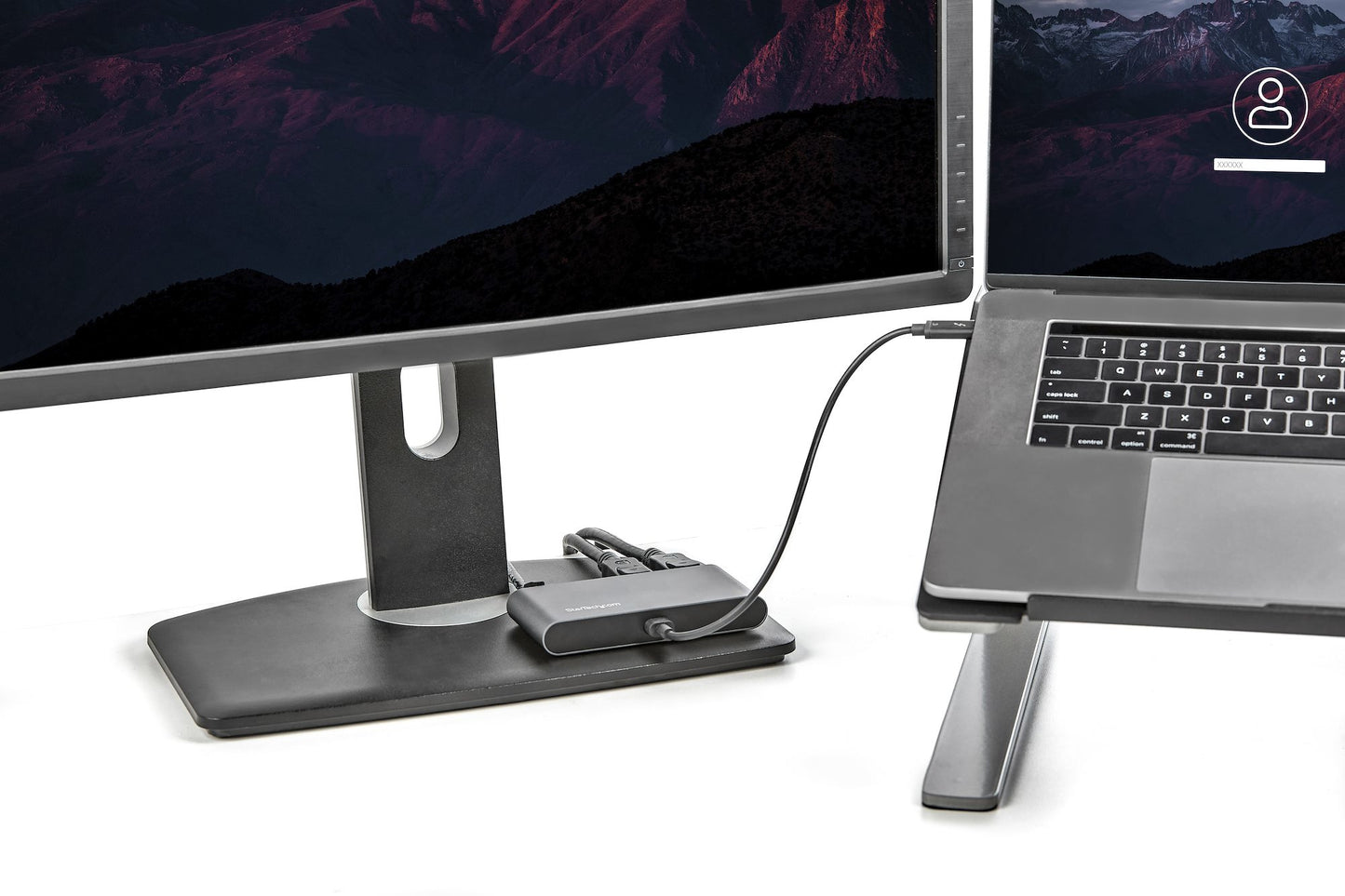 StarTech.com TB3DKM2DPL laptop dock/port replicator Wired Thunderbolt 3 Gray