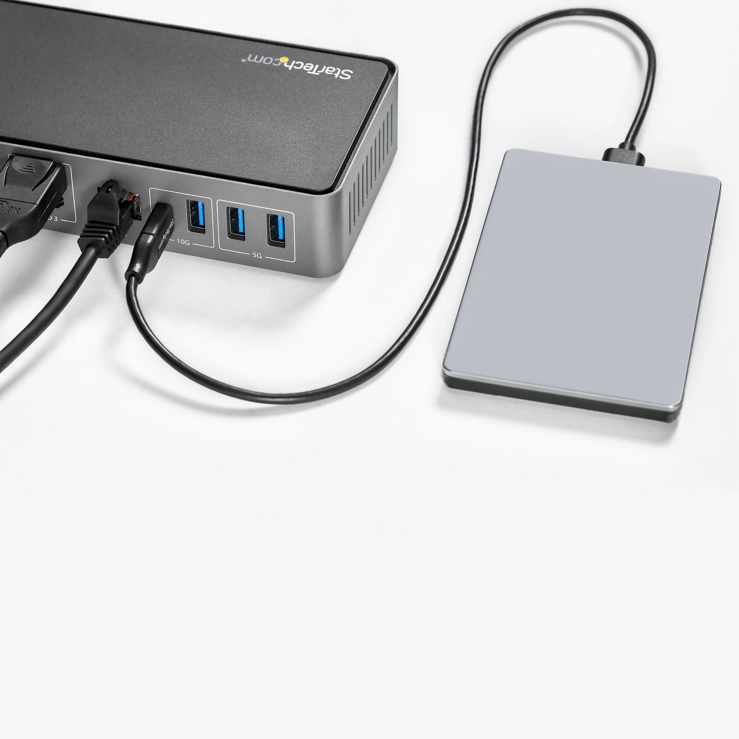 StarTech.com DK31C3HDPD laptop dock/port replicator Wired USB 3.2 Gen 2 (3.1 Gen 2) Type-C Black, Gray