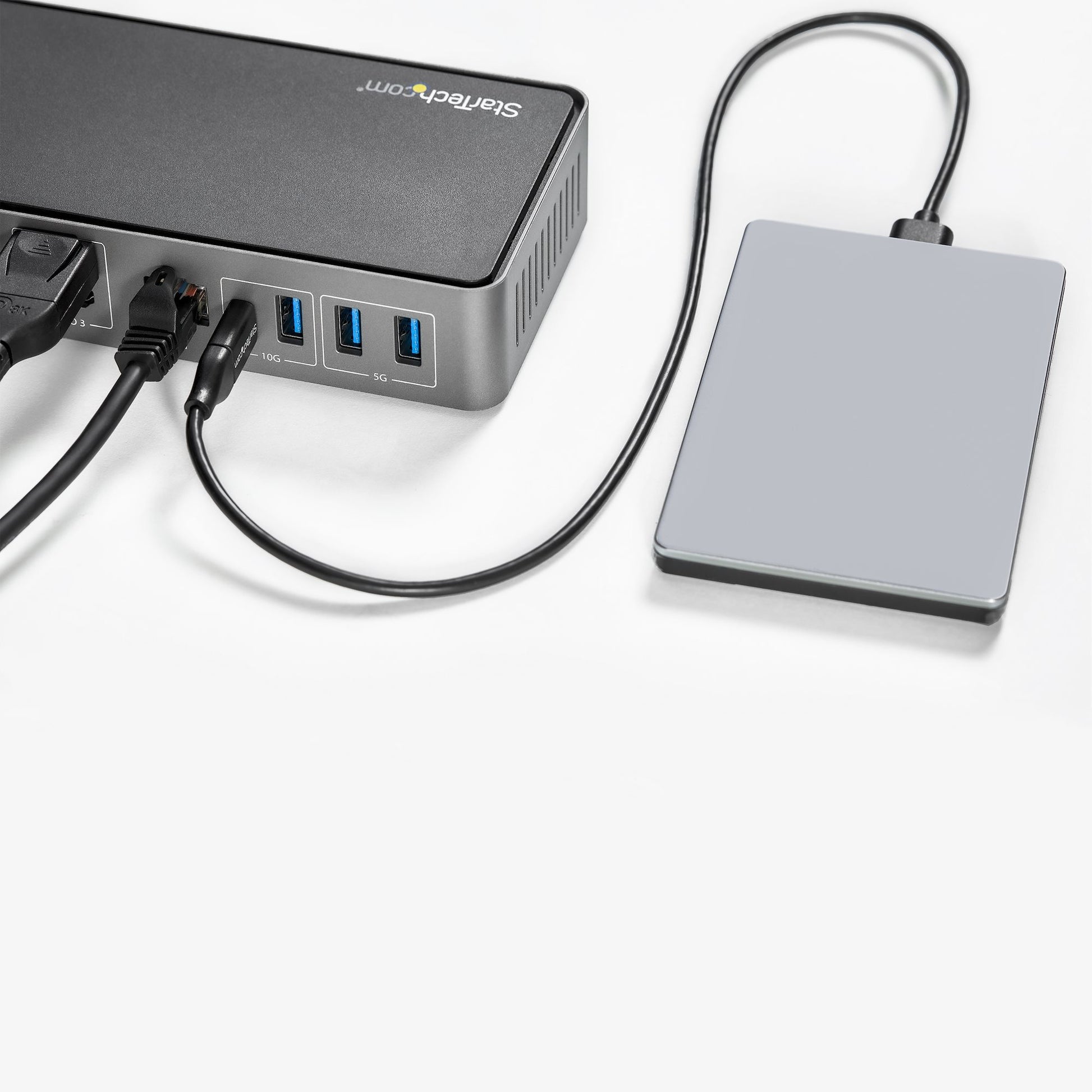 StarTech.com DK31C3HDPD laptop dock/port replicator Wired USB 3.2 Gen 2 (3.1 Gen 2) Type-C Black, Gray