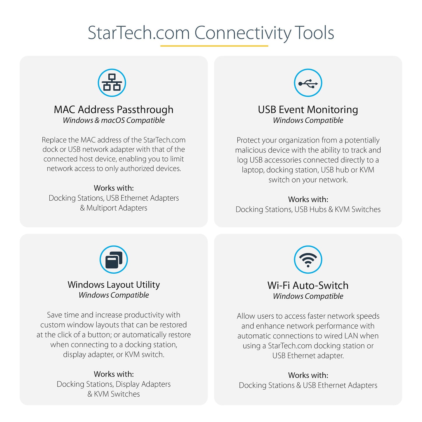 StarTech.com DKT31CHDVCM laptop dock/port replicator Wired USB 3.2 Gen 2 (3.1 Gen 2) Type-C Black, Gray