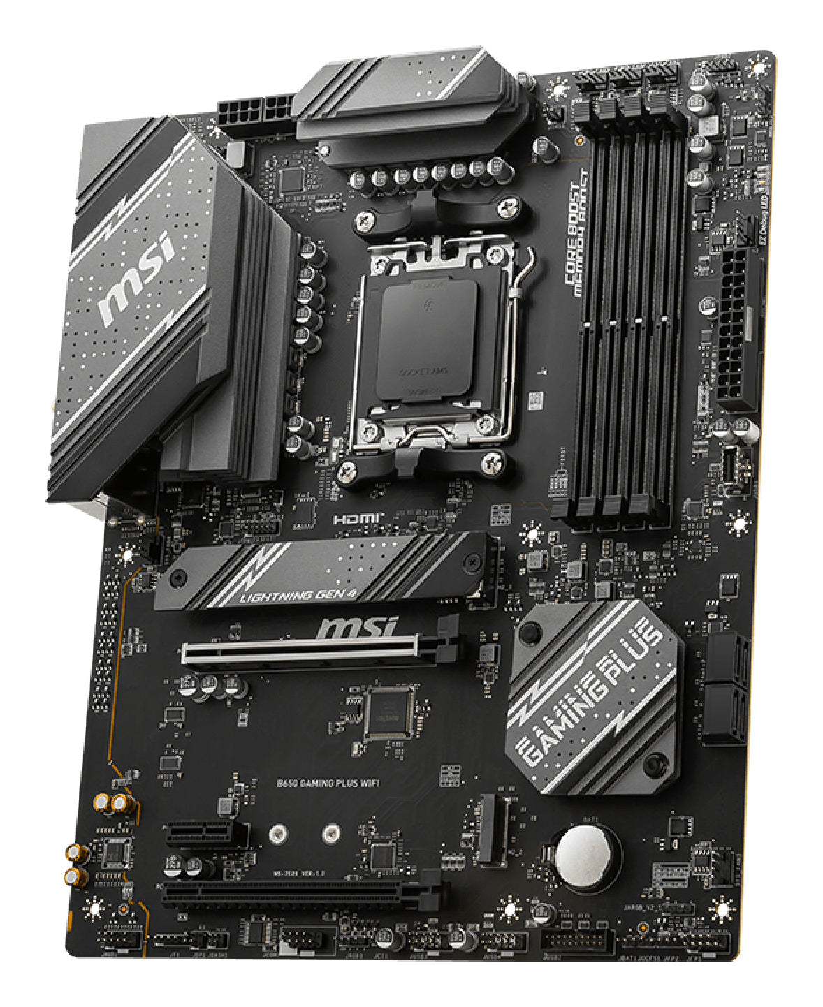 MSI B650 GAMING PLUS WIFI motherboard AMD B650 Socket AM5 ATX