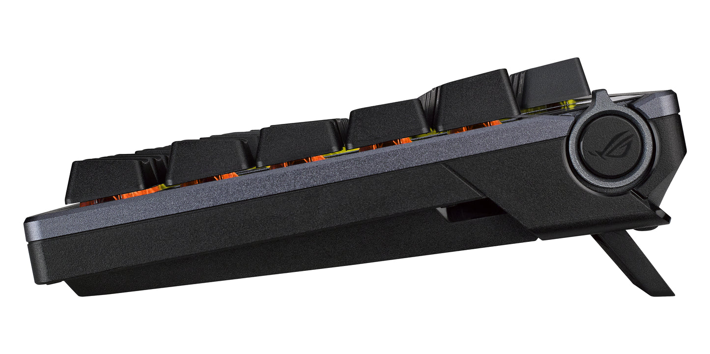ASUS ROG AZOTH keyboard Gaming USB + RF Wireless + Bluetooth QWERTY US English Black