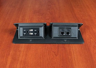 Middle Atlantic Products DQFP20UBK-2A socket-outlet