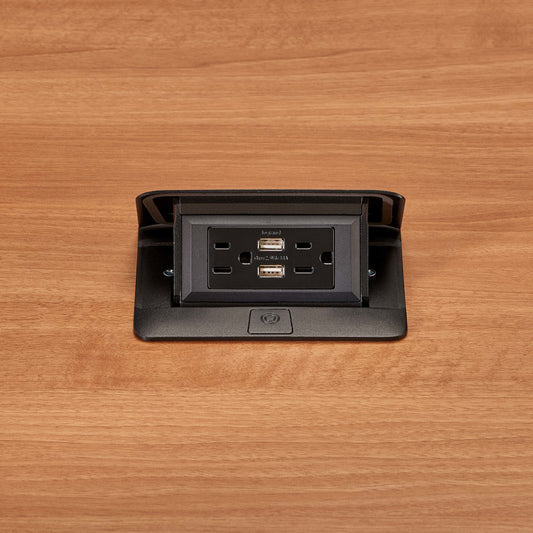 Middle Atlantic Products DQFP15UBK socket-outlet
