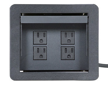 Middle Atlantic Products TB672PPBK desk tray/organizer