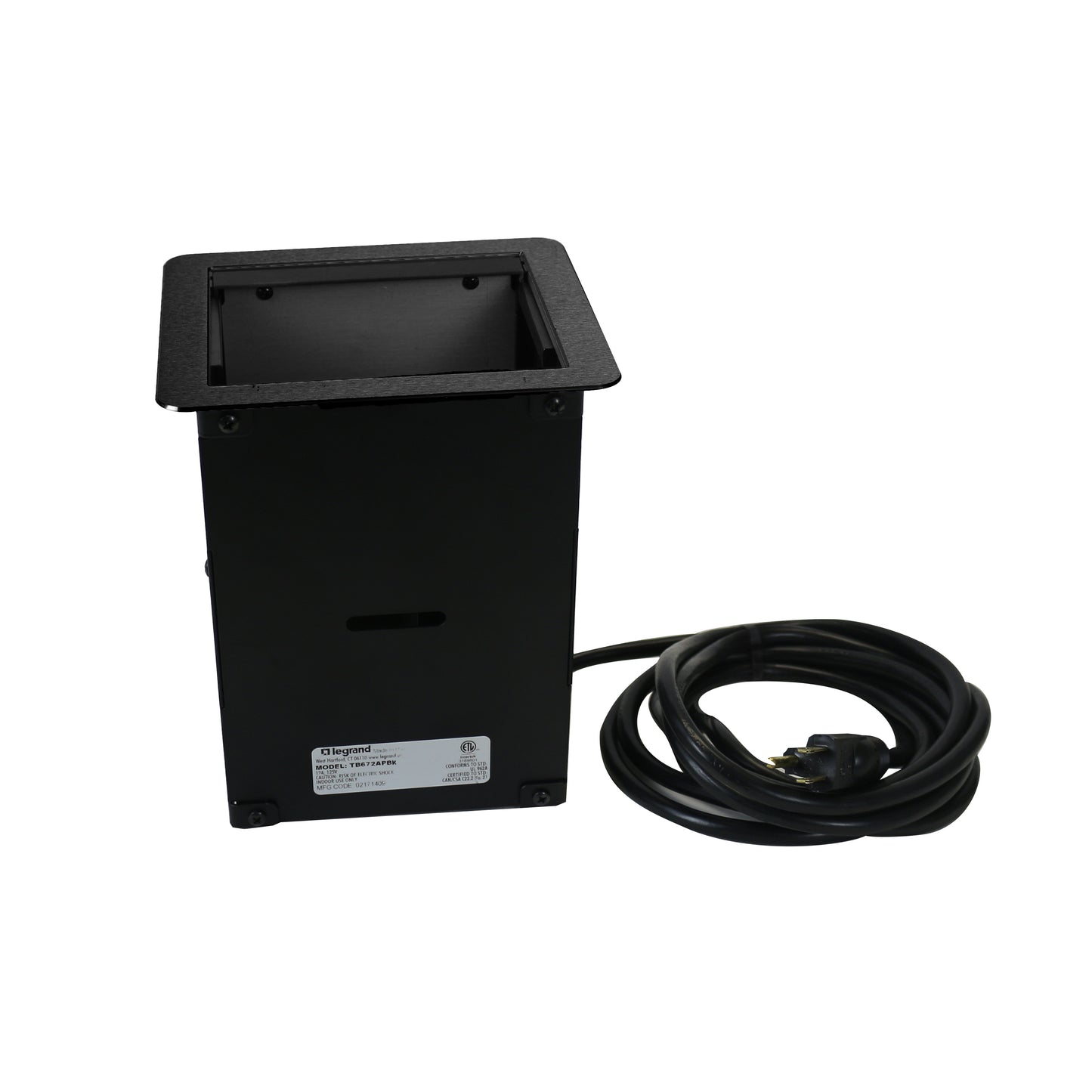 Middle Atlantic Products TB672AUBK desk tray/organizer