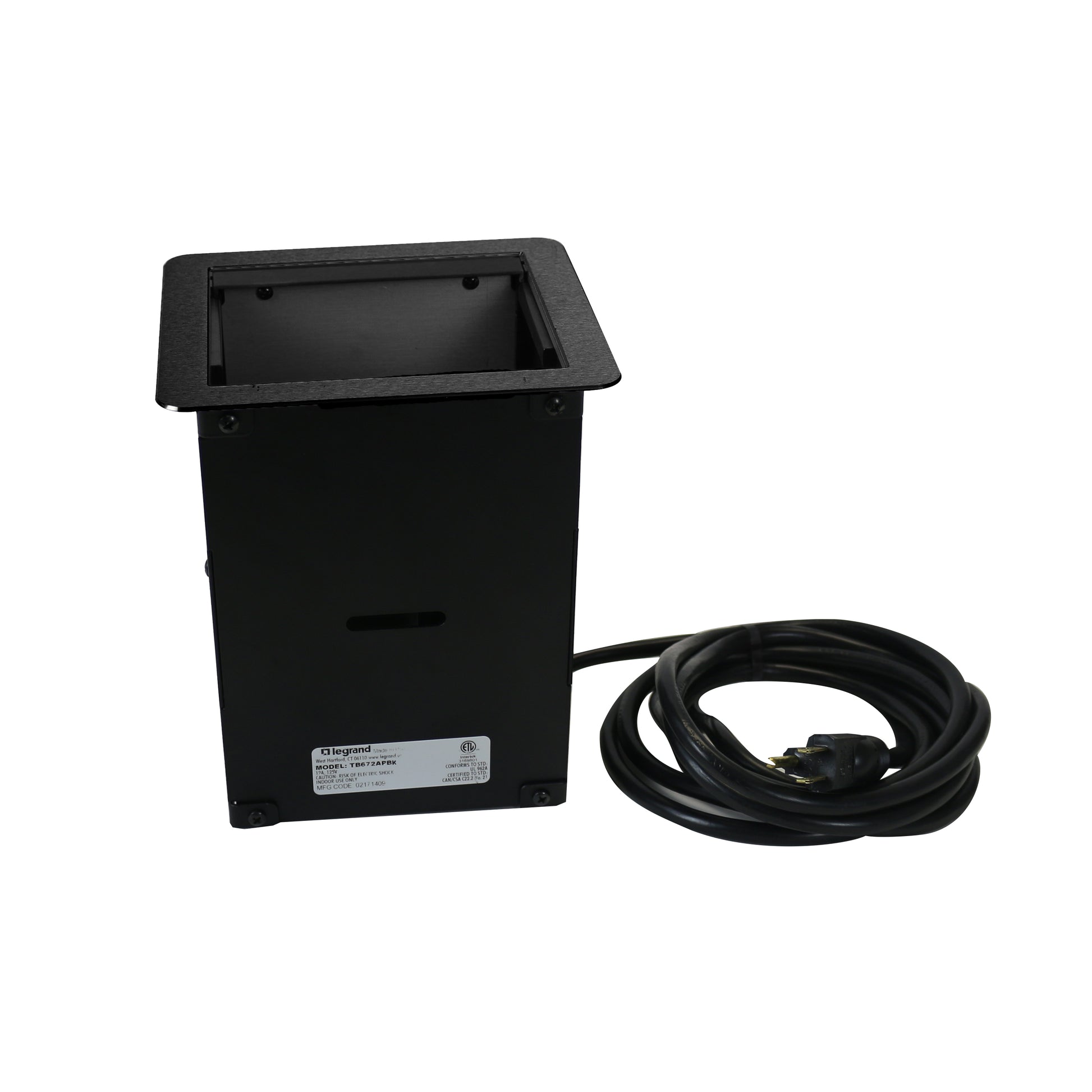 Middle Atlantic Products TB672AUBK desk tray/organizer