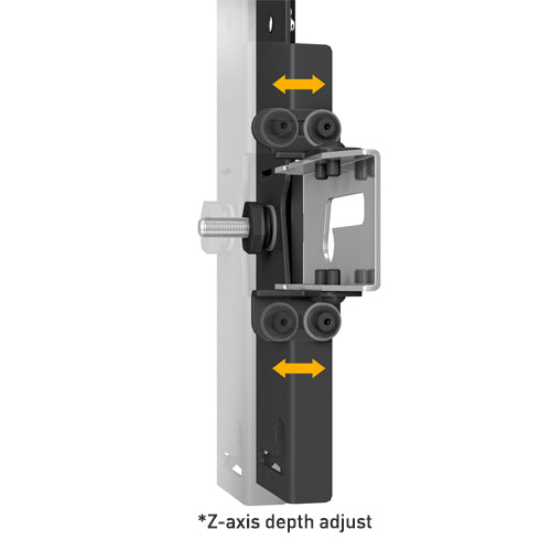 Chief Left dvLED Wall Mount for Samsung IER Series, 2 Displays Tall