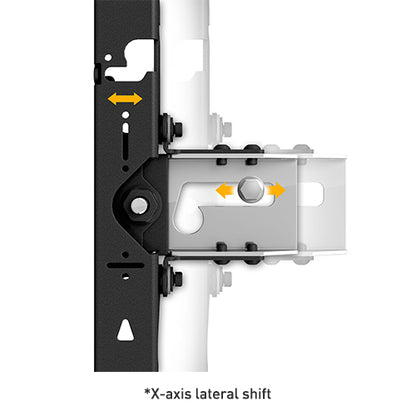 Chief Left dvLED Wall Mount for Samsung IER Series, 2 Displays Tall