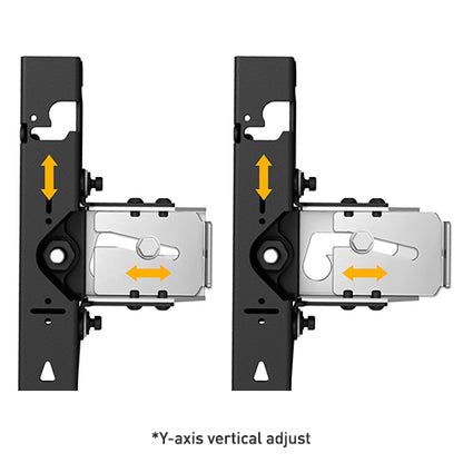Chief Left dvLED Wall Mount for Samsung IER Series, 3 Displays Tall