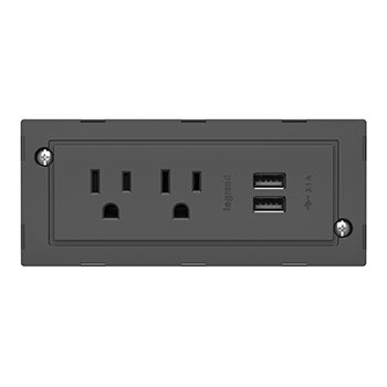Middle Atlantic Products RDZBK socket-outlet
