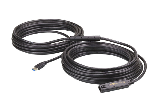 ATEN UE3315A USB cable USB 3.2 Gen 1 (3.1 Gen 1) 590.6" (15 m) USB A Black