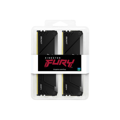 Kingston Technology FURY Beast RGB memory module 64 GB 2 x 32 GB DDR4 3200 MT/s