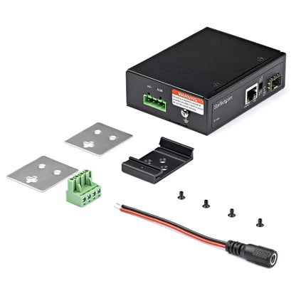 StarTech.com IMC1GSFP60W network media converter 1000 Mbit/s Multi-mode, Single-mode Black
