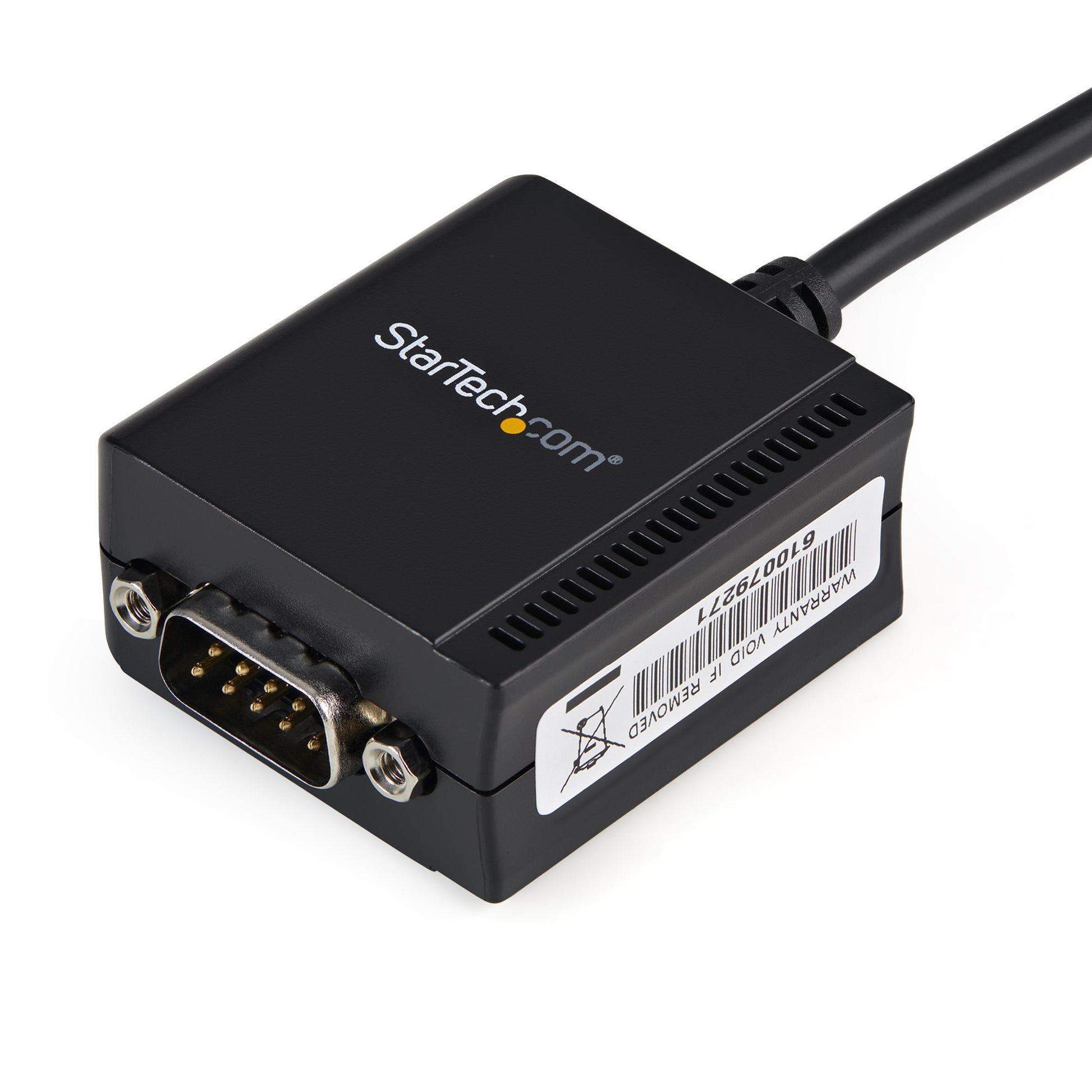 StarTech.com ICUSB2321F cable gender changer DB-9 USB 2.0 A Black