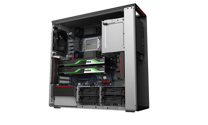 Lenovo ThinkStation P620 AMD Ryzen Threadripper PRO 5995WX 128 GB DDR4-SDRAM 4 TB SSD NVIDIA RTX A5500 Windows 11 Pro Tower Workstation Black