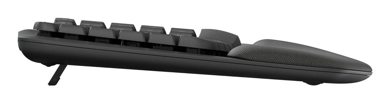 Logitech Wave Keys for Business keyboard Office RF Wireless + Bluetooth QWERTY English Graphite