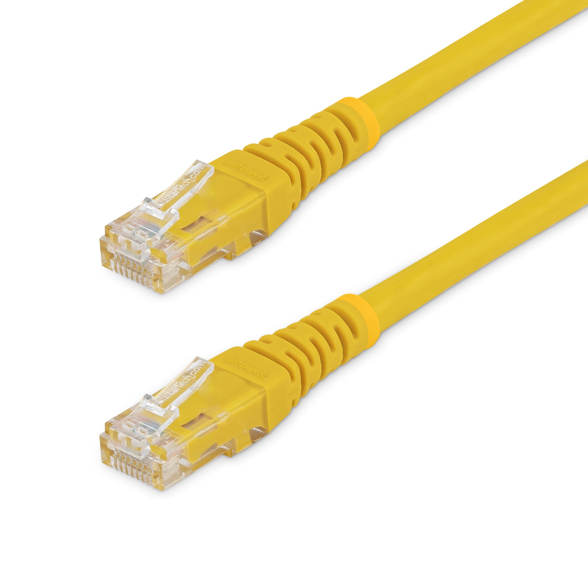 StarTech.com C6PATCH50YL networking cable Yellow 598.4" (15.2 m) Cat6 U/UTP (UTP)
