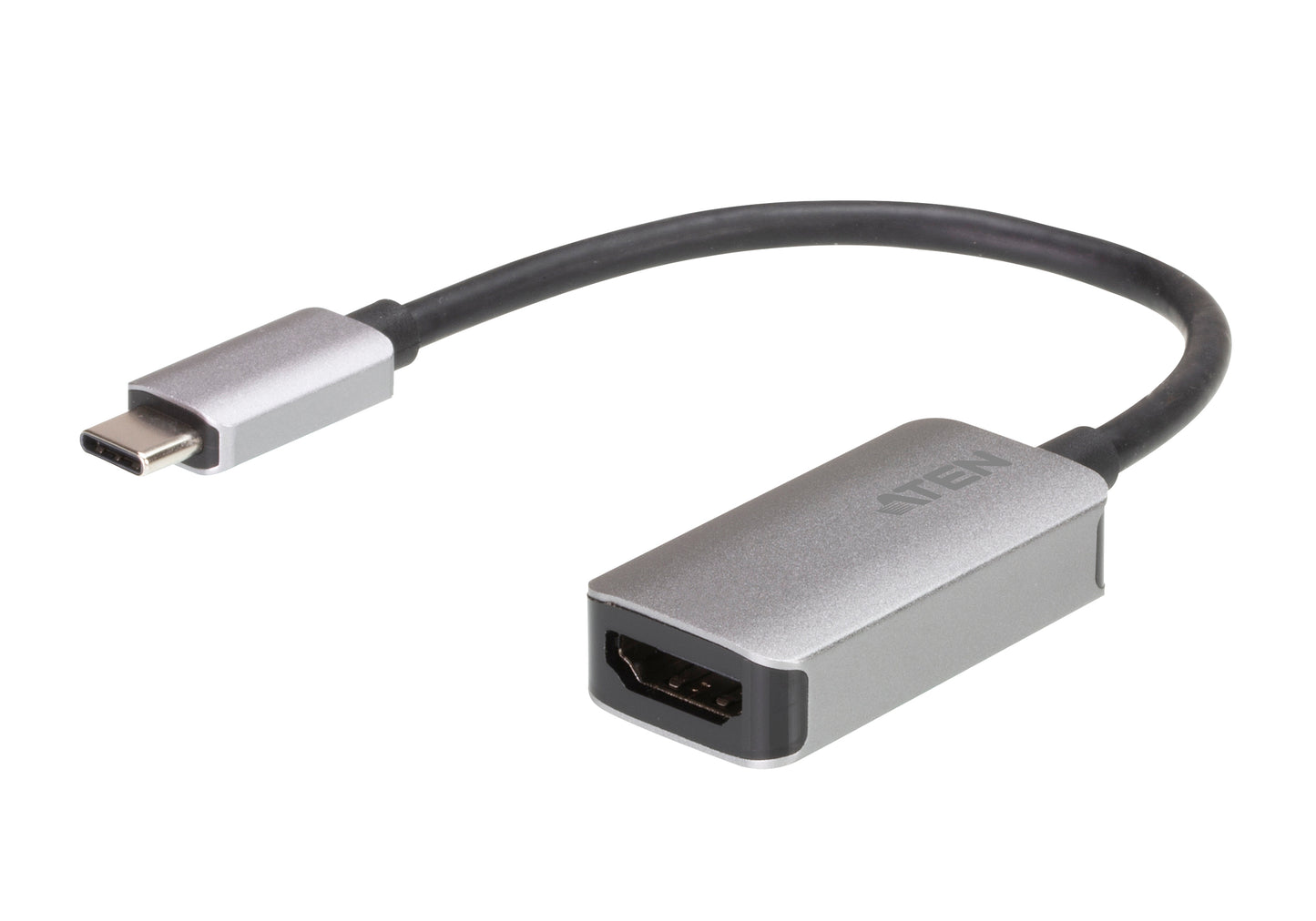 ATEN UC3008A1 video cable adapter 6.06" (0.154 m) USB Type-C HDMI Type A (Standard) Aluminum, Black
