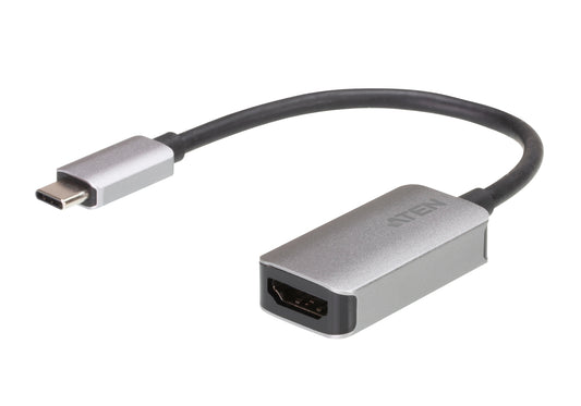 ATEN UC3008A1 video cable adapter 6.06" (0.154 m) USB Type-C HDMI Type A (Standard) Aluminum, Black
