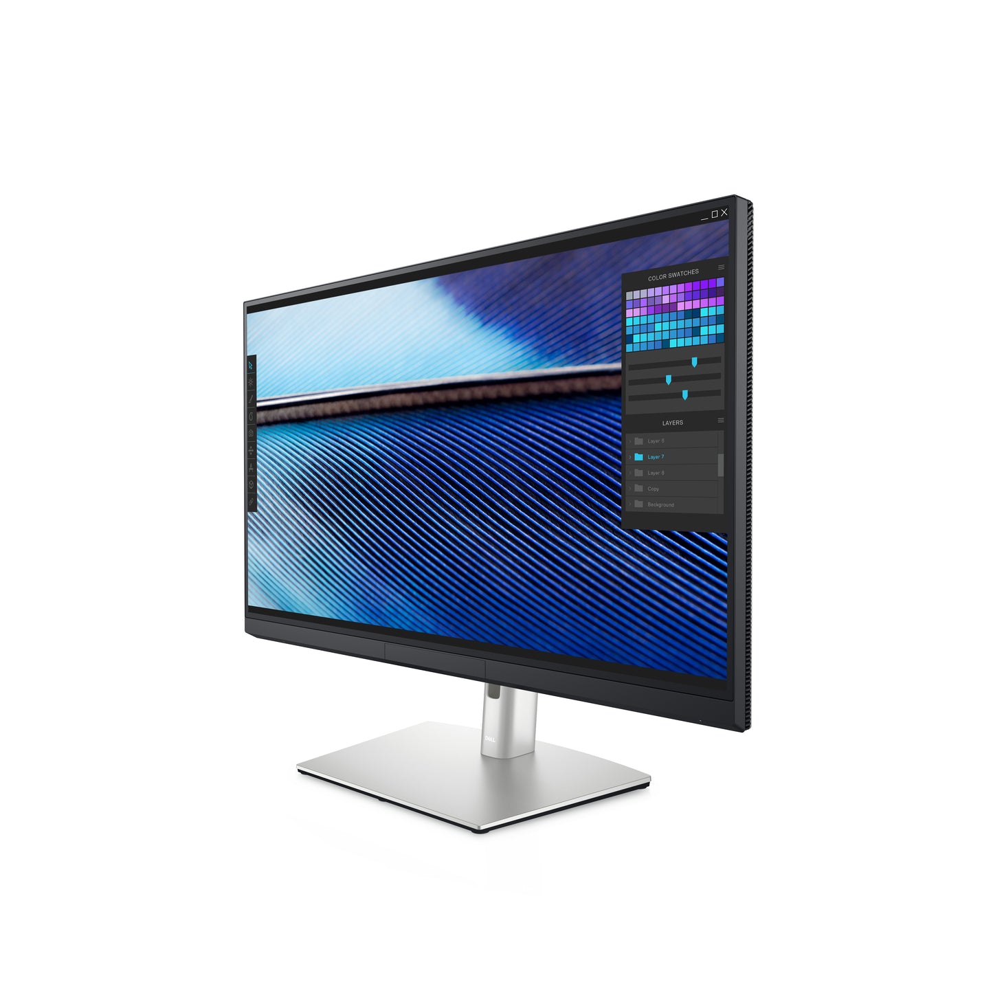 DELL UltraSharp UP3221Q computer monitor 31.5" 3840 x 2160 pixels 4K Ultra HD LCD Black, Silver