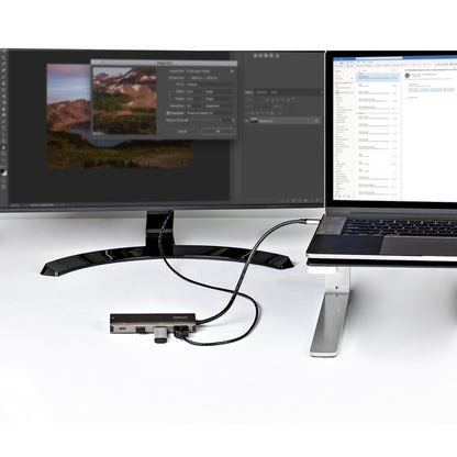 StarTech.com DKT31CHPDL laptop dock/port replicator Wired USB 3.2 Gen 2 (3.1 Gen 2) Type-C Black, Gray
