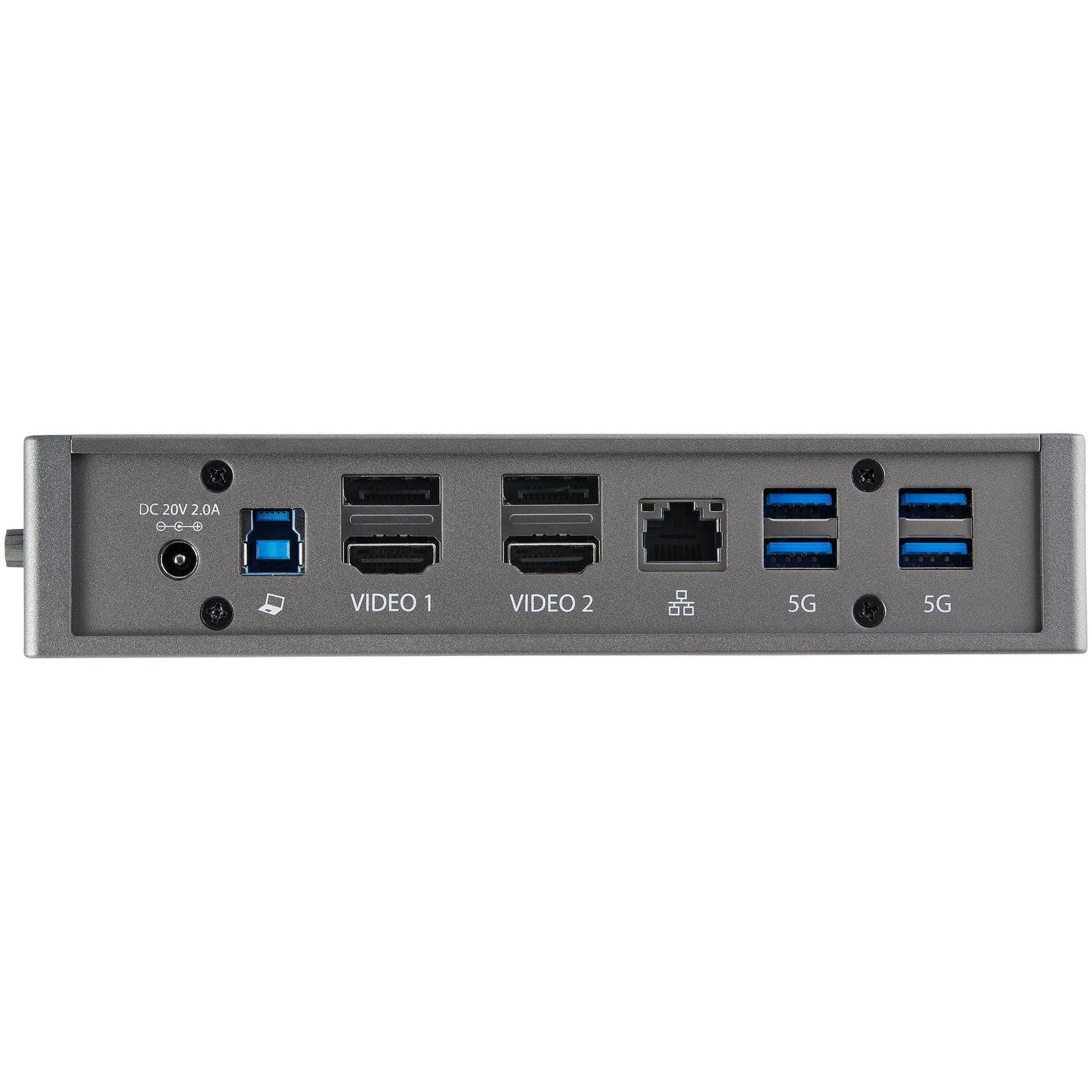 StarTech.com DK30A2DHU laptop dock/port replicator Wired USB 3.2 Gen 1 (3.1 Gen 1) Type-B Black, Gray