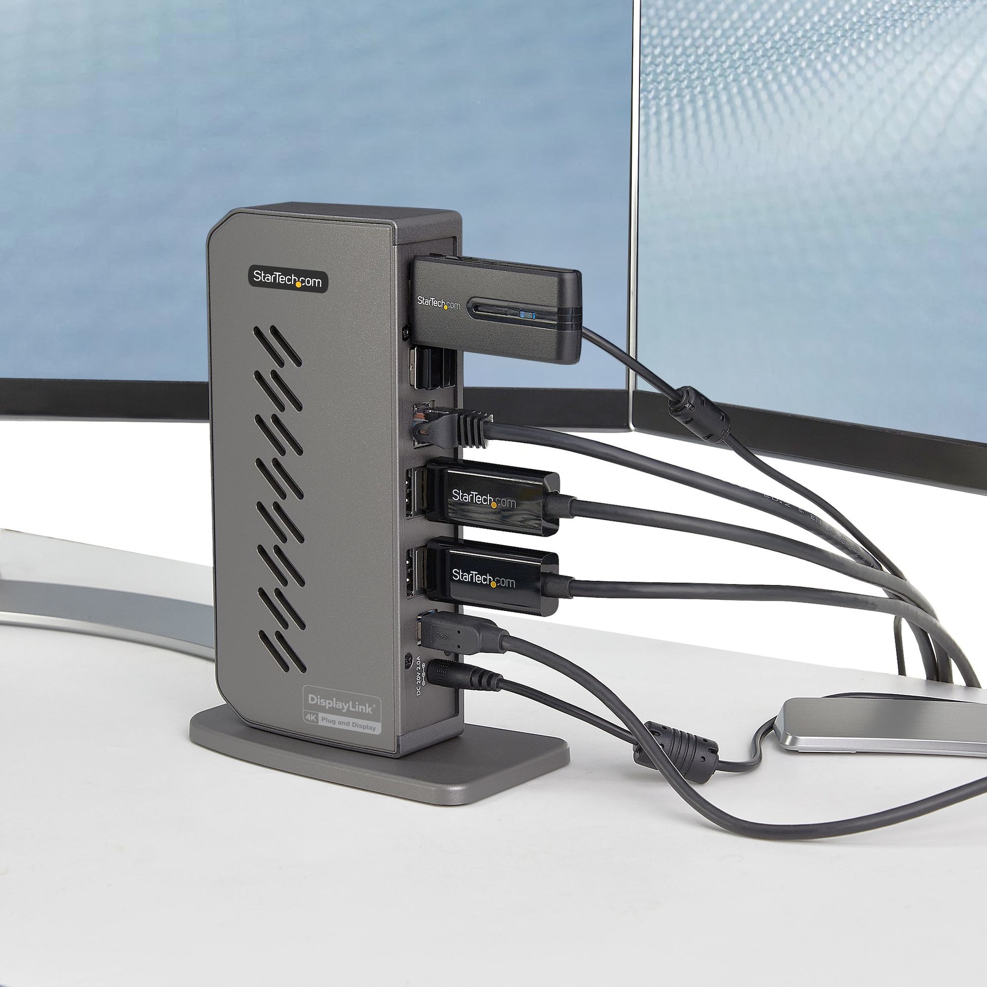StarTech.com DK30A2DHU laptop dock/port replicator Wired USB 3.2 Gen 1 (3.1 Gen 1) Type-B Black, Gray
