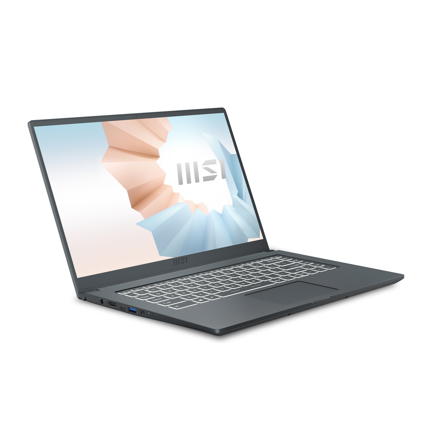 MSI Modern 15 A11SB-220 Intel® Core™ i7 i7-1165G7 Laptop 15.6" Full HD 16 GB DDR4-SDRAM 1 TB SSD NVIDIA GeForce MX450 Wi-Fi 6 (802.11ax) Windows 10 Home Gray