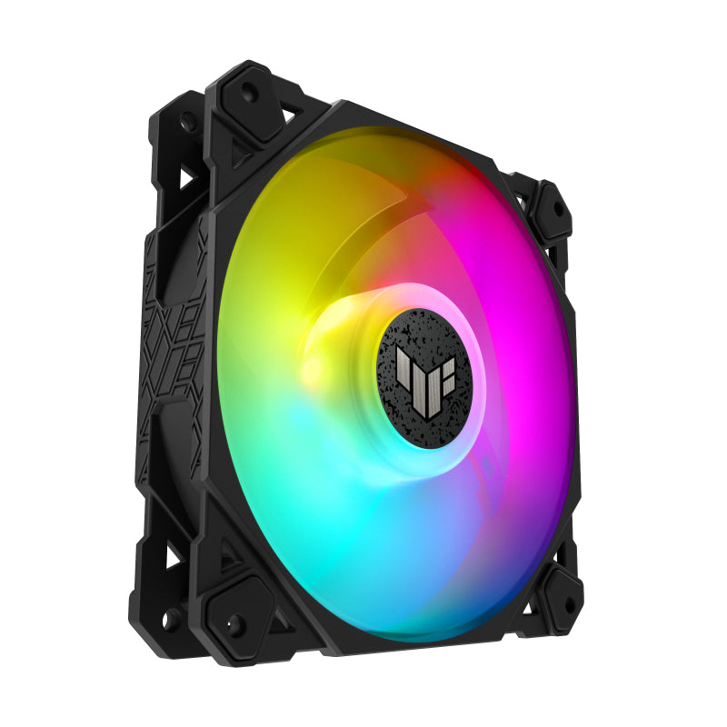 ASUS TUF GAMING TF120 ARGB 3IN1 Computer case Air cooler 4.72" (12 cm) Black