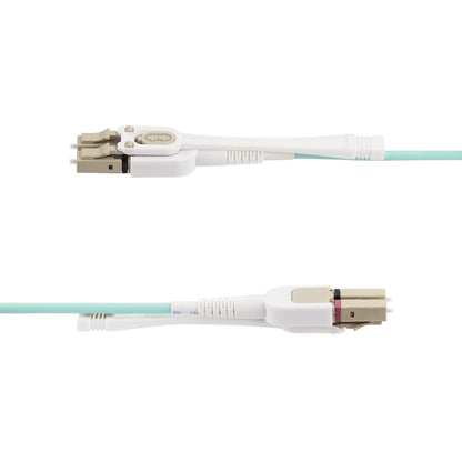 StarTech.com 450FBLCLC5PP InfiniBand/fibre optic cable 196.9" (5 m) LC LOMM Aqua color