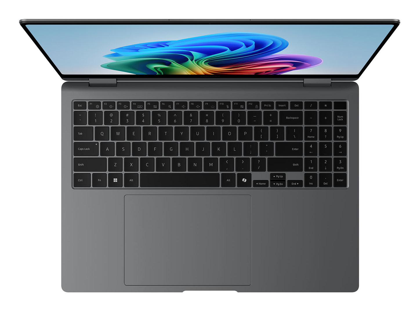Samsung Galaxy Book5 Pro 360 Intel Core Ultra 7 256V Hybrid (2-in-1) 16" Touchscreen WQXGA+ 16 GB LPDDR5x-SDRAM 512 GB SSD Wi-Fi 7 (802.11be) Windows 11 Pro Gray