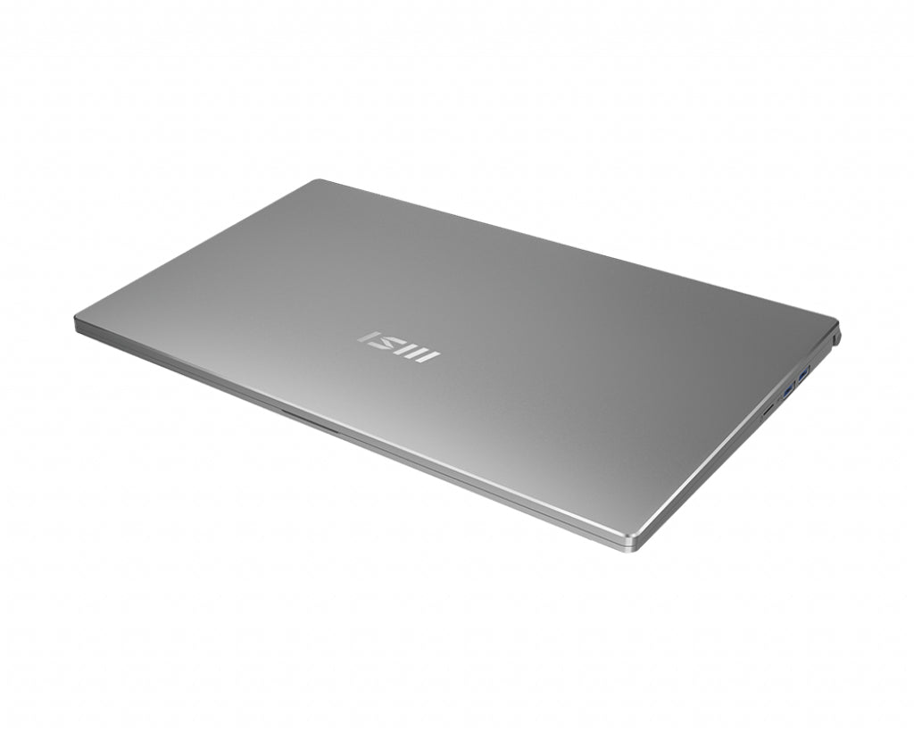 MSI Prestige 15 A11SCX-217 Intel® Core™ i7 i7-1185G7 Laptop 15.6" 4K Ultra HD 32 GB DDR4-SDRAM 1 TB SSD NVIDIA® GeForce® GTX 1650 Max-Q Wi-Fi 6 (802.11ax) Windows 10 Pro Silver