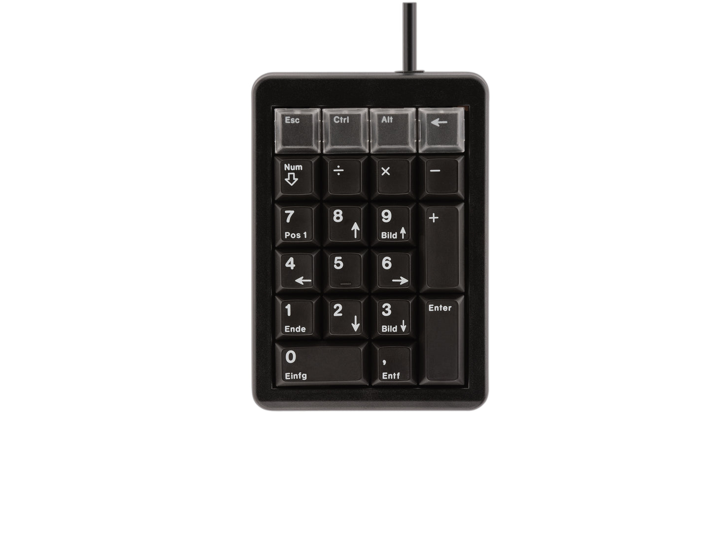CHERRY G84-4700 numeric keypad Laptop/PC USB Black