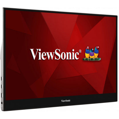 Viewsonic TD1655 computer monitor 15.6" 1920 x 1080 pixels Full HD LED Touchscreen Multi-user Black, Silver