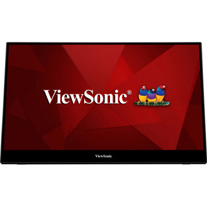 Viewsonic TD1655 computer monitor 15.6" 1920 x 1080 pixels Full HD LED Touchscreen Multi-user Black, Silver