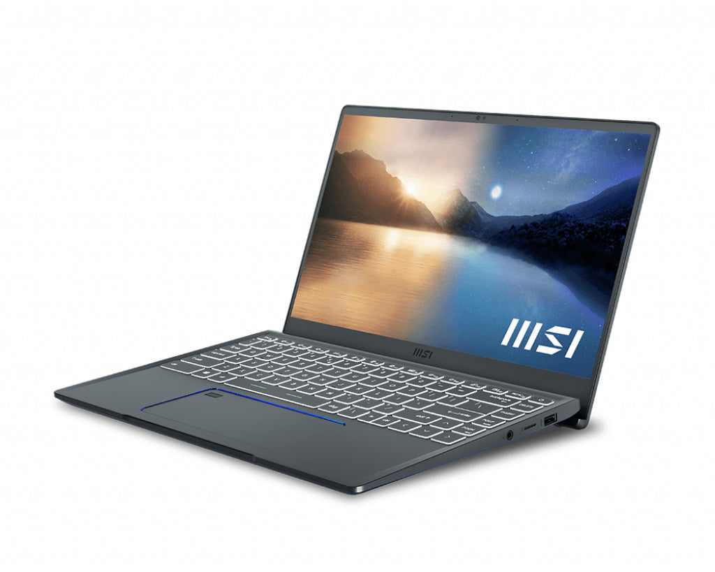 MSI Prestige A11M-614 Intel® Core™ i7 i7-1185G7 Laptop 14" Full HD 32 GB LPDDR4x-SDRAM 1 TB SSD Wi-Fi 6 (802.11ax) Windows 10 Home Gray