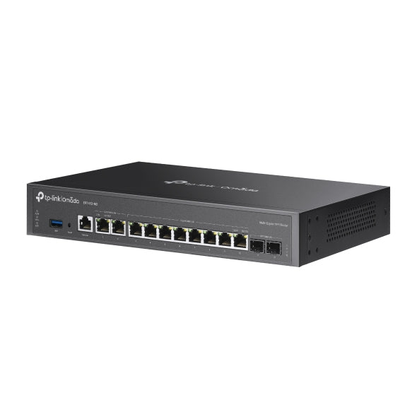 TP-Link Omada ER7412-M2 wired router 2.5 Gigabit Ethernet, Gigabit Ethernet Black