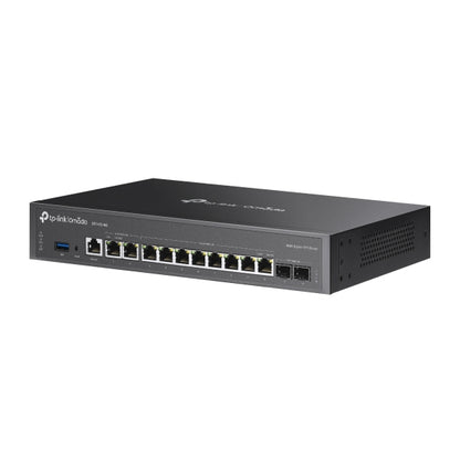 TP-Link Omada ER7412-M2 wired router 2.5 Gigabit Ethernet, Gigabit Ethernet Black