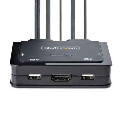 StarTech.com C2-H46-UAC-CBL-KVM KVM switch Black