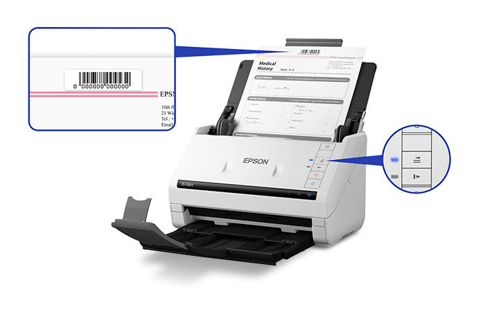 Epson WorkForce B11B261202 scanner Sheet-fed scanner 600 x 600 DPI A4 White
