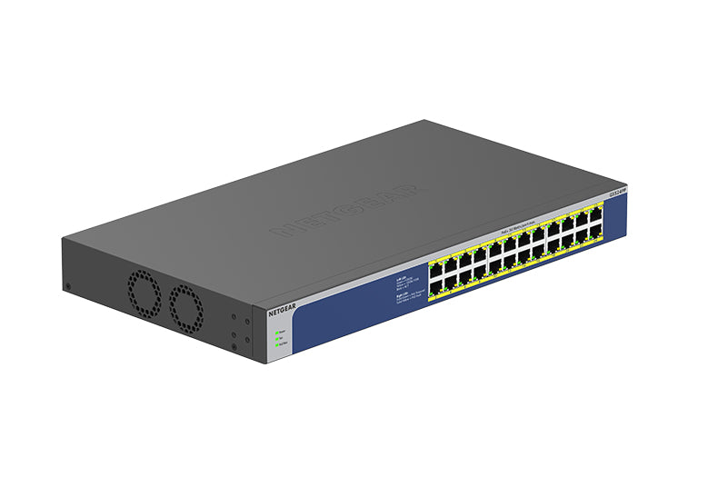 NETGEAR GS524PP Unmanaged Gigabit Ethernet (10/100/1000) Power over Ethernet (PoE) Gray
