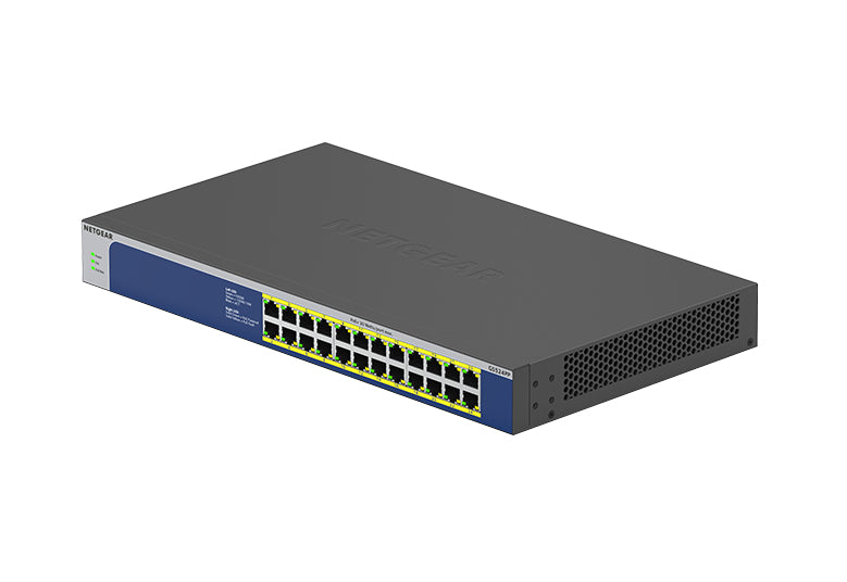 NETGEAR GS524PP Unmanaged Gigabit Ethernet (10/100/1000) Power over Ethernet (PoE) Gray