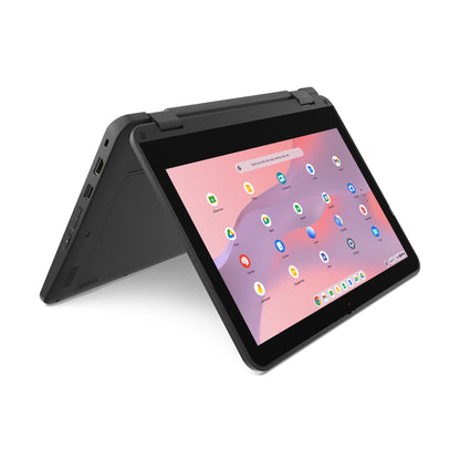 Lenovo 500e Chromebook Gen 4s Intel® N N100 11.6" Touchscreen HD 8 GB LPDDR5-SDRAM 64 GB eMMC Wi-Fi 6E (802.11ax) ChromeOS English Gray