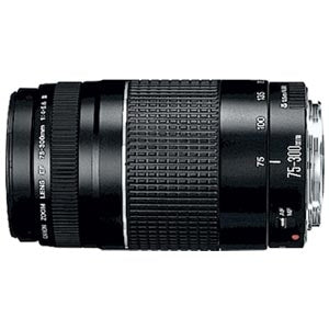 Canon EF 75-300mm f/4.0-5.6 III USM Black