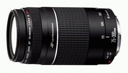 Canon EF 75-300mm f/4.0-5.6 III USM Black