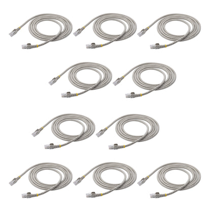 StarTech.com N6PATCH6GR10PK networking cable Gray 70.9" (1.8 m) Cat6 U/UTP (UTP)